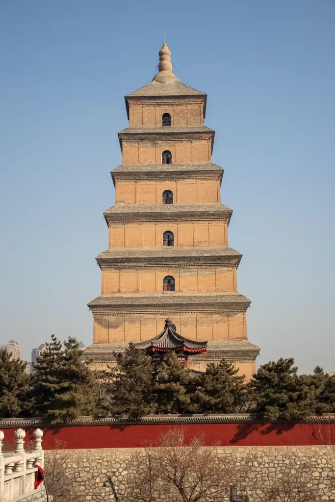 gran pagoda del ganso salvaje